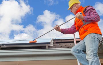 Stagsden West End soft wash roof cleaning